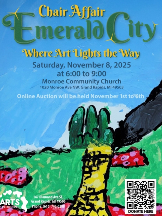 full size chair affair 2025 emerald city graphic