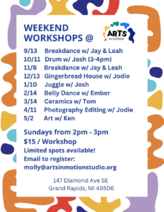 AIM 2026 Weekend Workshops graphic