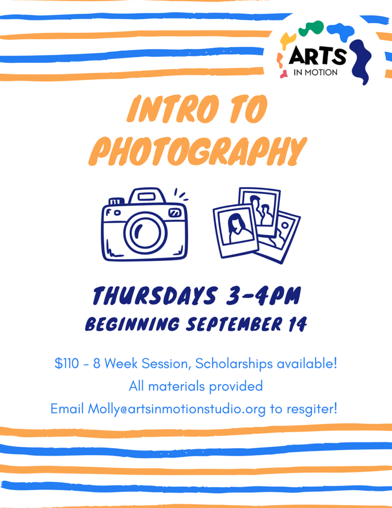 Intro to photography graphic