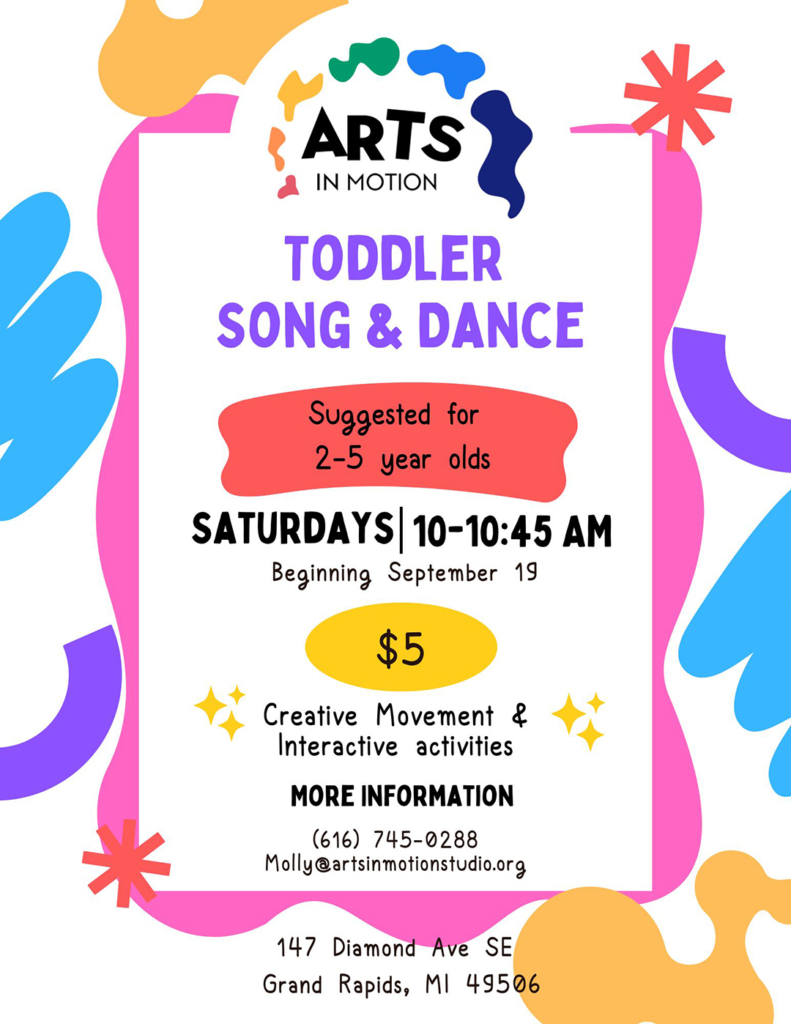 Toddler Song and Dance graphic