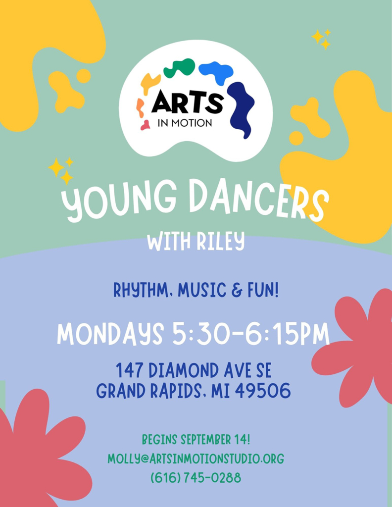 Young Dancers Flyer graphic