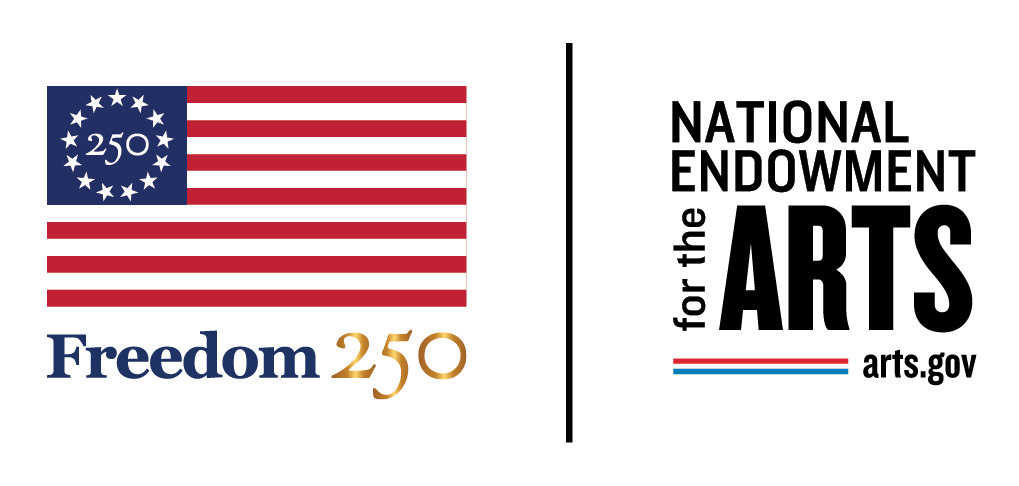 logo for nation endowment for the arts with freedom 250